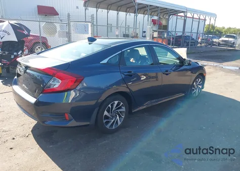 2017 Honda Civic Ex z USA, uszkodzony, nr VIN 19XFC2F75HE006154